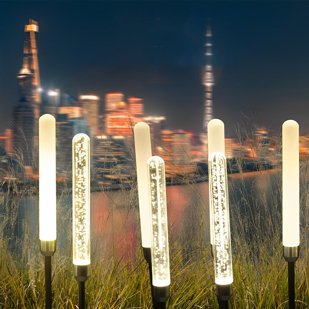 Nathani Bubble Reed LED Outdoor Lawn Lights