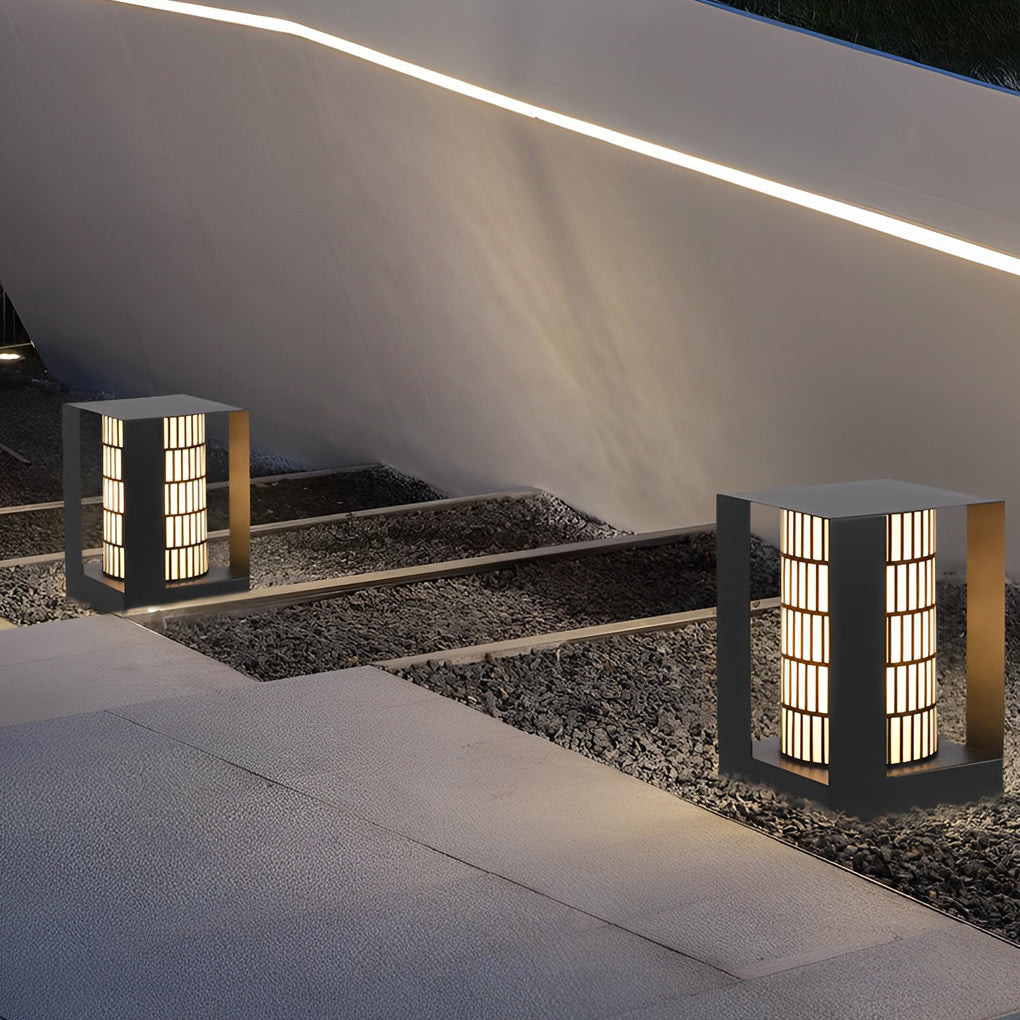 Maian Cylinder Lantern LED Outdoor Light