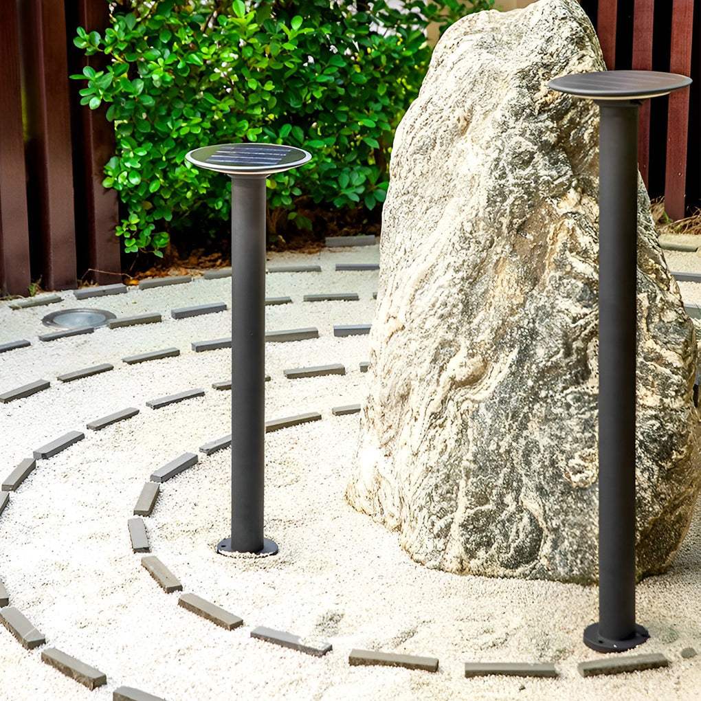 Opay Round LED Solar Design Outdoor Light