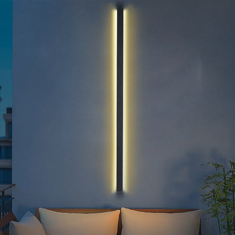 Sprike Linear Modern Outdoor Wall Porch Lights