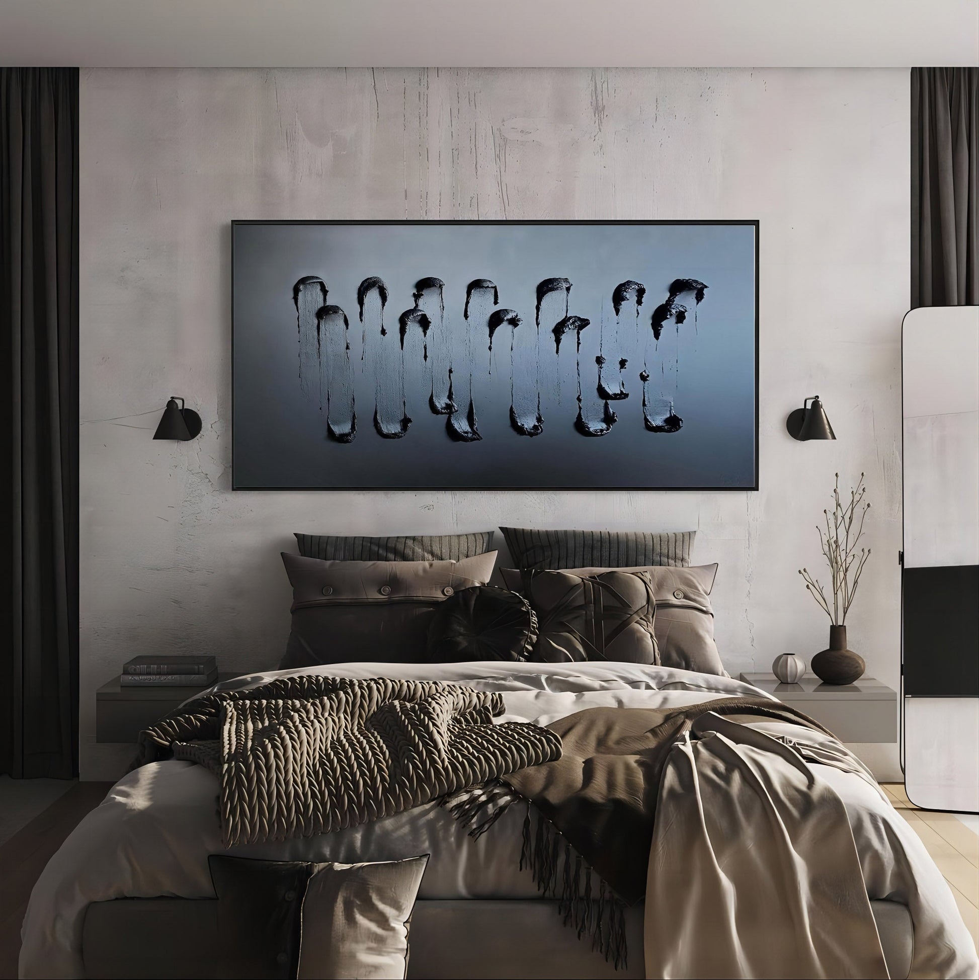 Plaster Art Texture Painting SG200 - Neutralighting