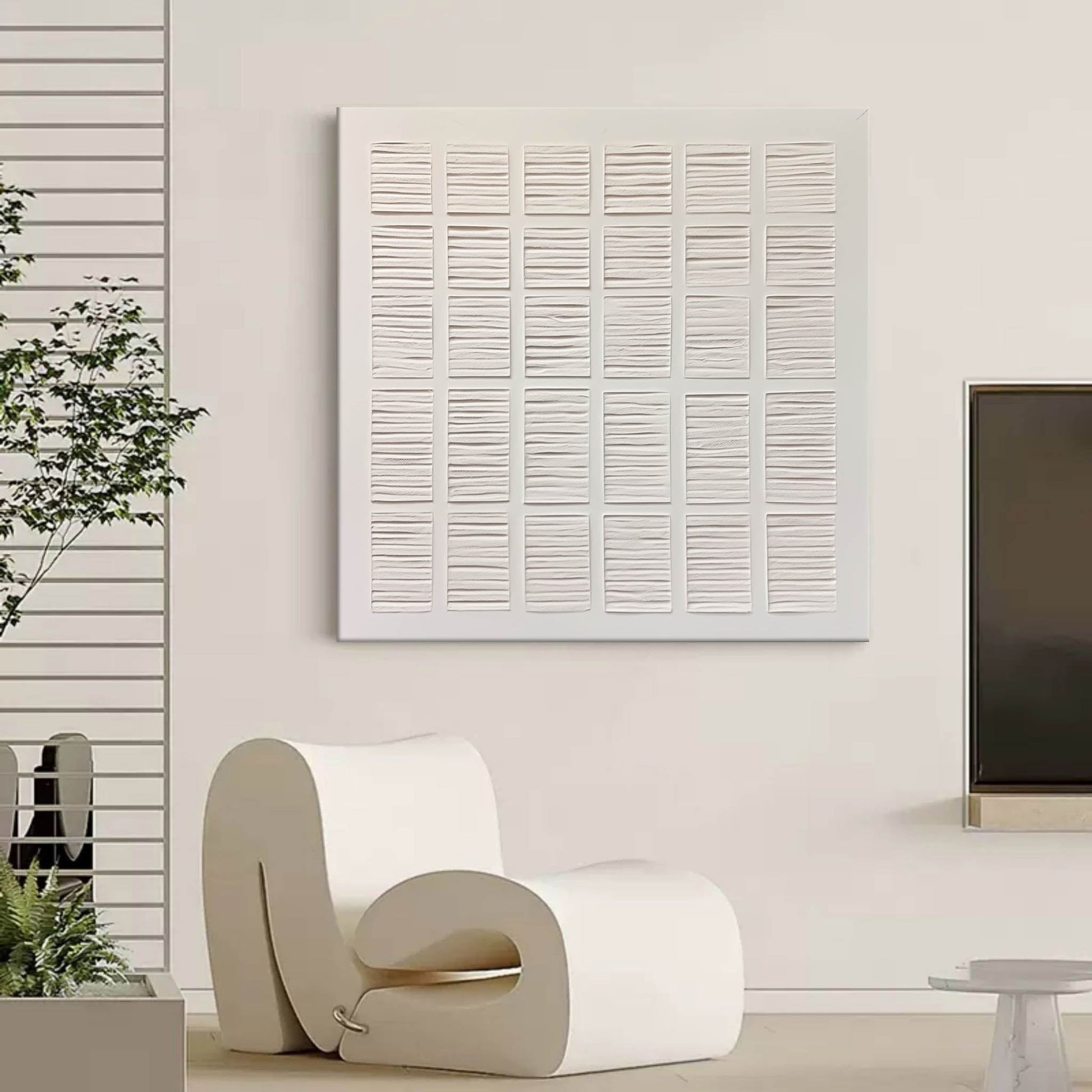 Plaster Art Texture Painting SG228 - Neutralighting