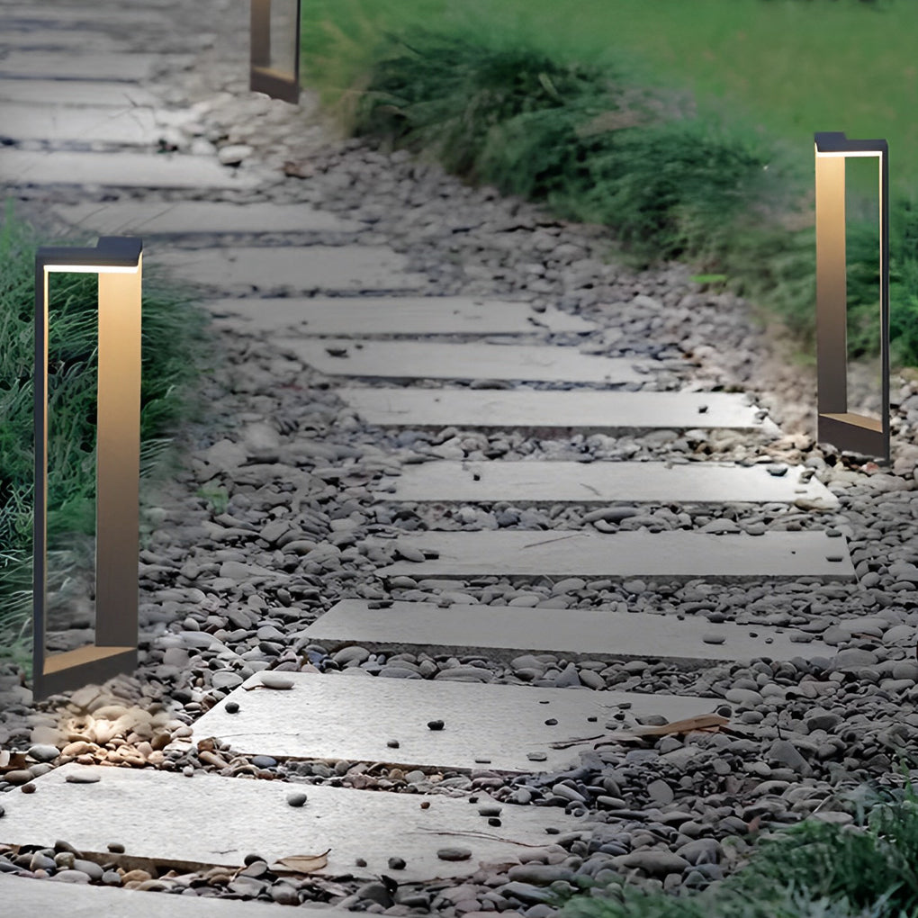 Angy Linear Landscape Minimalist Outdoor Pathway Lamp