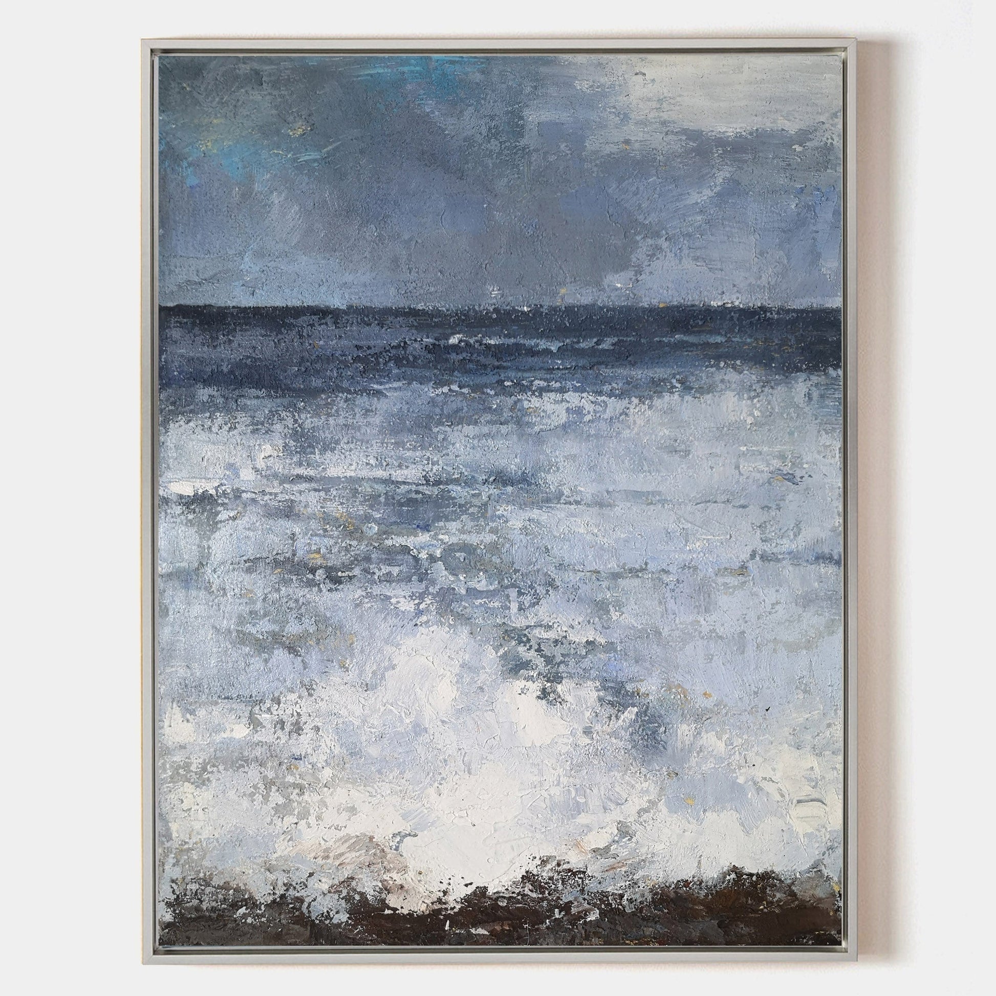 Blue Sea Abstract Painting ABSV05 - Neutralighting