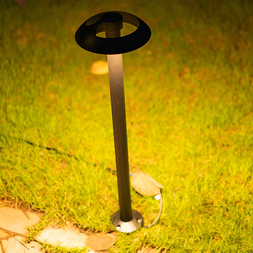 Thelma Modern Mushroom Landscape Outdoor Post Lamp