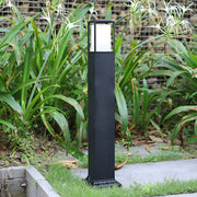 Louisa High Bollard Elegant Square Outdoor Light