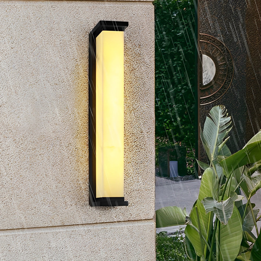 Mihell Strip Minimalist Modern Stainless Steel Outdoor Wall Lights