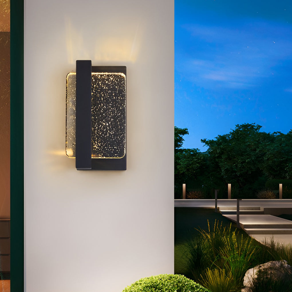 Luminous Creative Modern Crystal Outdoor Wall Lamp