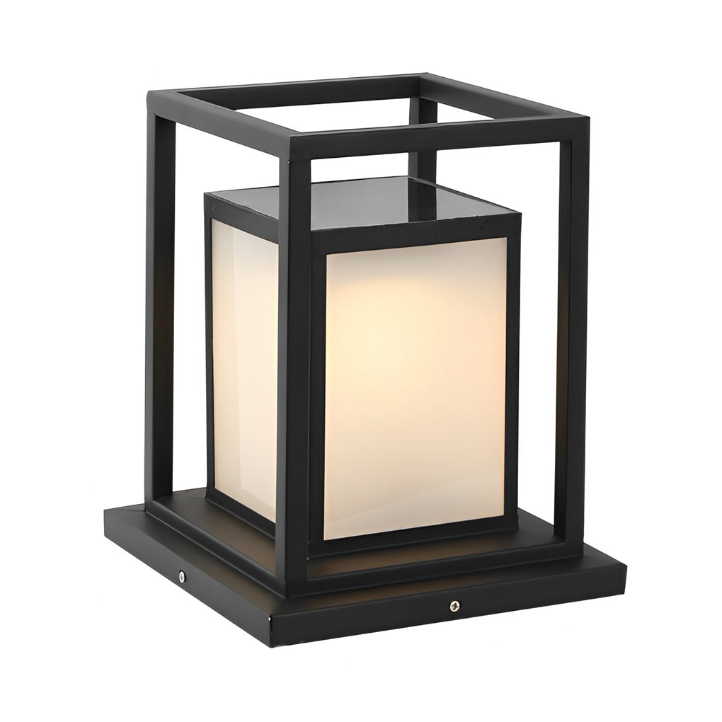 Belinda LED Modern Outdoor Fence Post Pillar Lamp