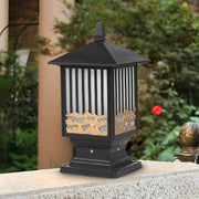 Hly Retro Scenery Vintage Outdoor Fence Post Lights