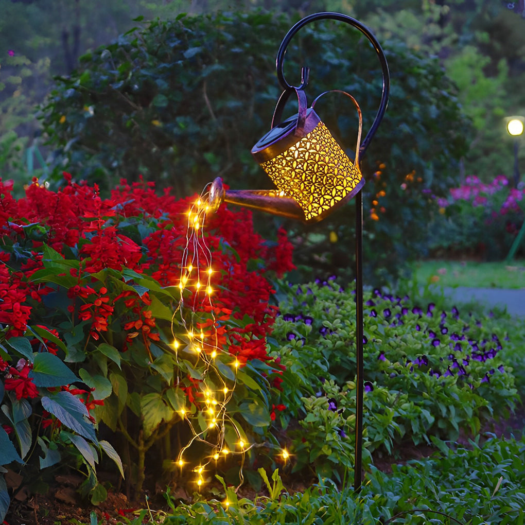 Liia Kettle LED Solar Unique Efficient Outdoor Light