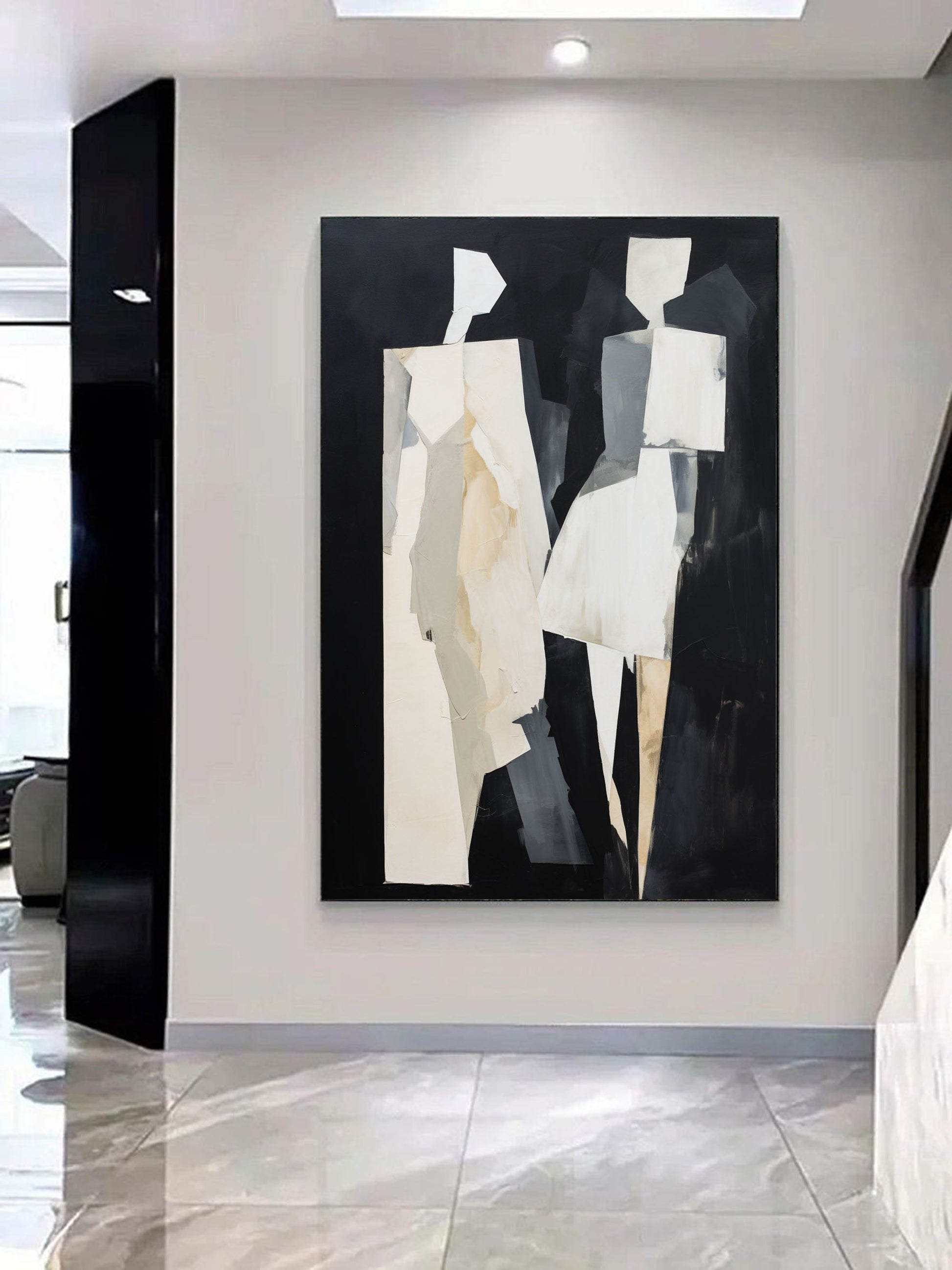 Contemporary Minimalist Art MA004 - Neutralighting