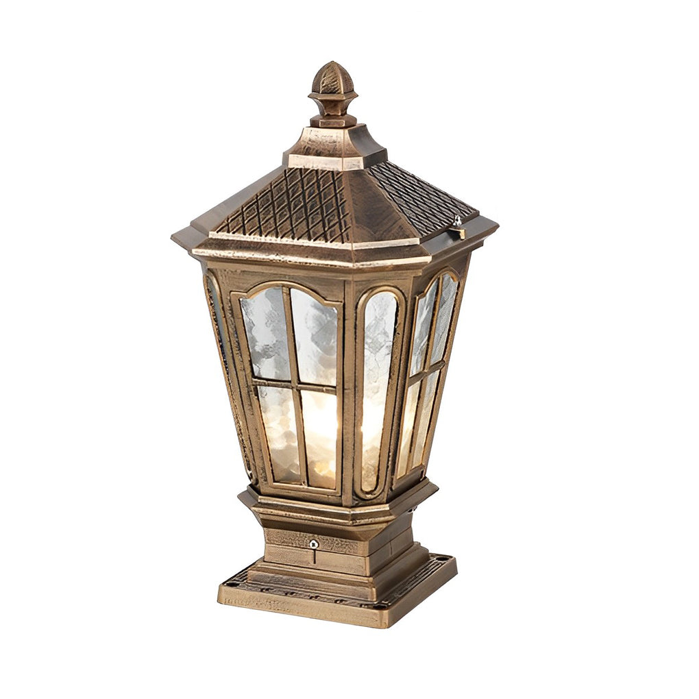 Alison Retro Pavilion LED Outdoor Fence Post Lights