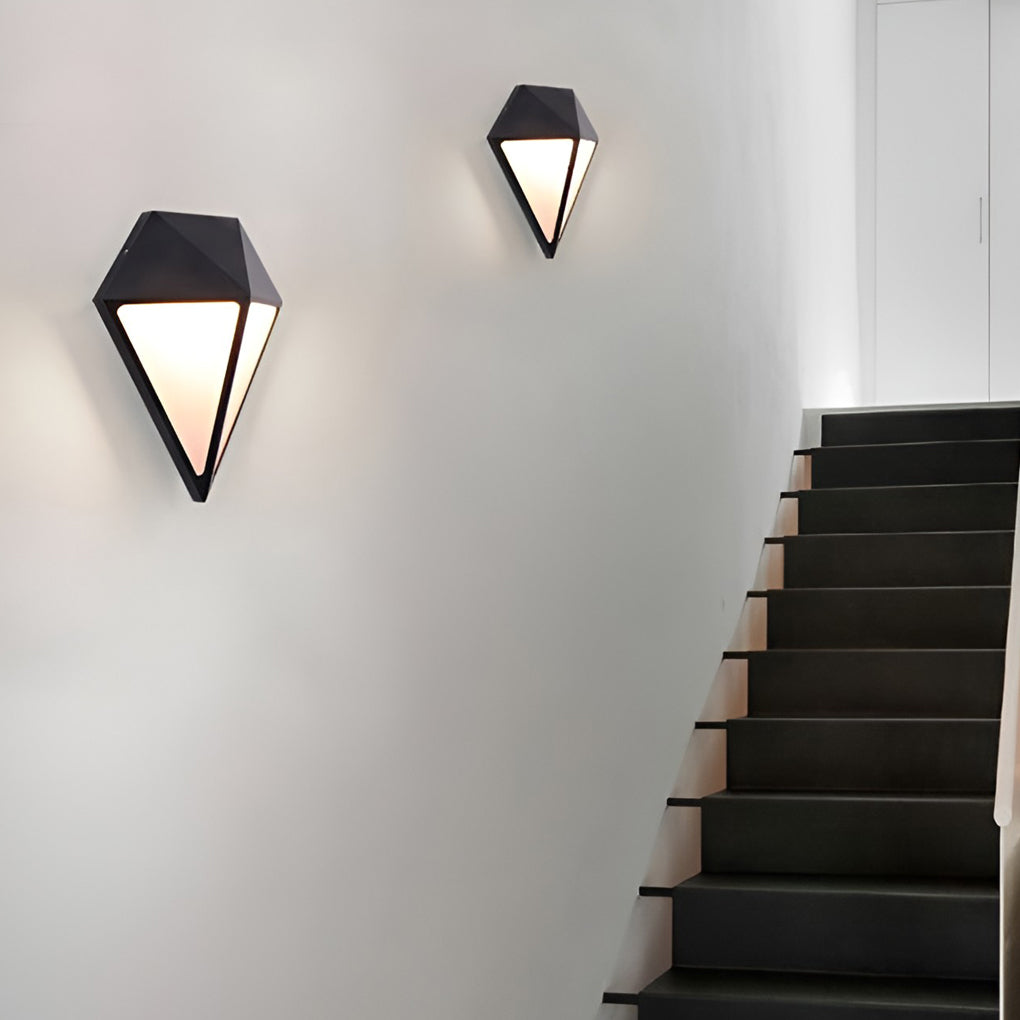 Sherwin Creative Geometric Outdoor Wall Lamp