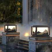 Archer Scenery Traditional Outdoor Post Caps Lights