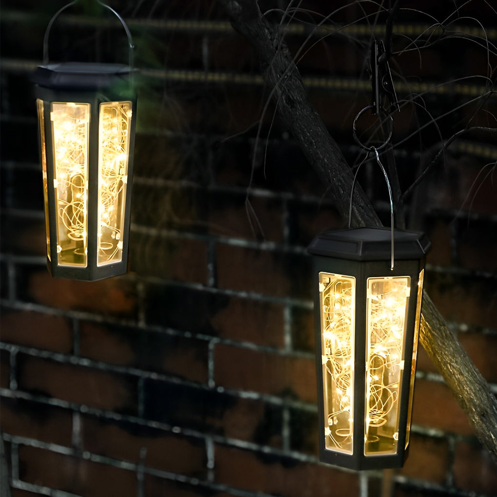 Beaice Hexagonal LED String ABS Outdoor Lawn Lights