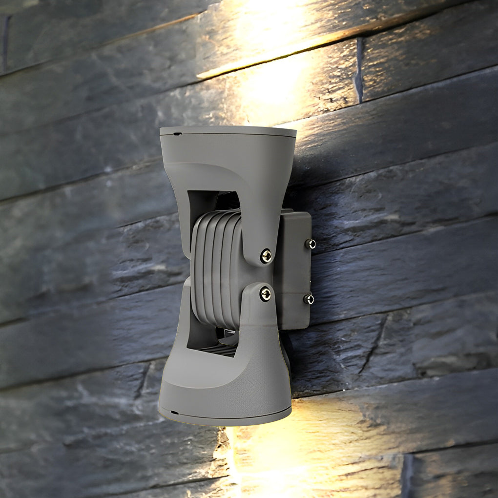 Kylan Rotating Heads LED Outdoor Wall Light