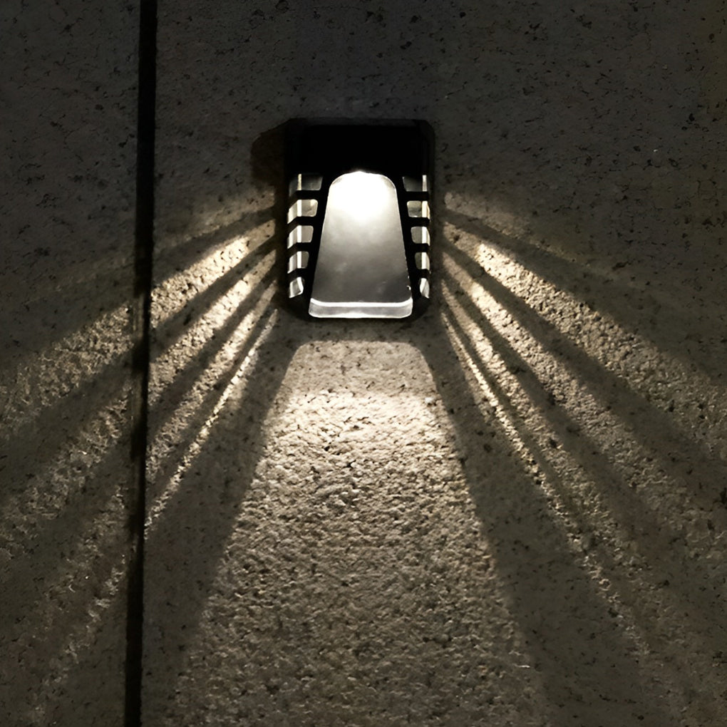Eric Intelligent LED Black Modern ABS Outdoor Wall Lights