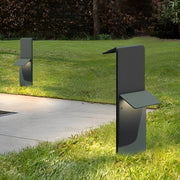 Praed Modern Vertical LED Steel Outdoor Pathway Lights