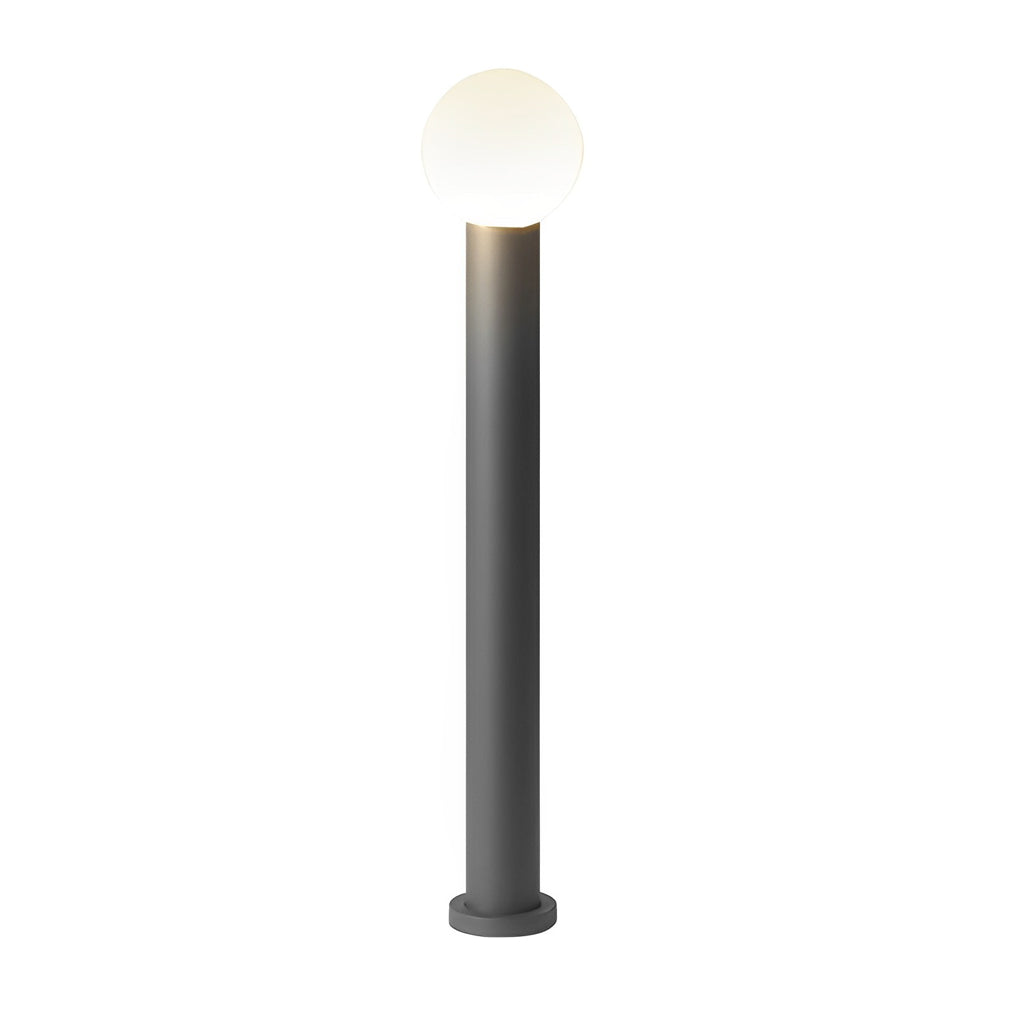 Miclle Elegant Round Ball LED Steel Outdoor Pathway Light