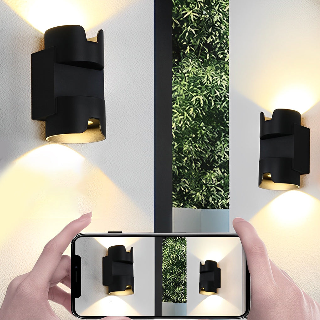 Blair Modern Unique Outdoor Wall Washer Light