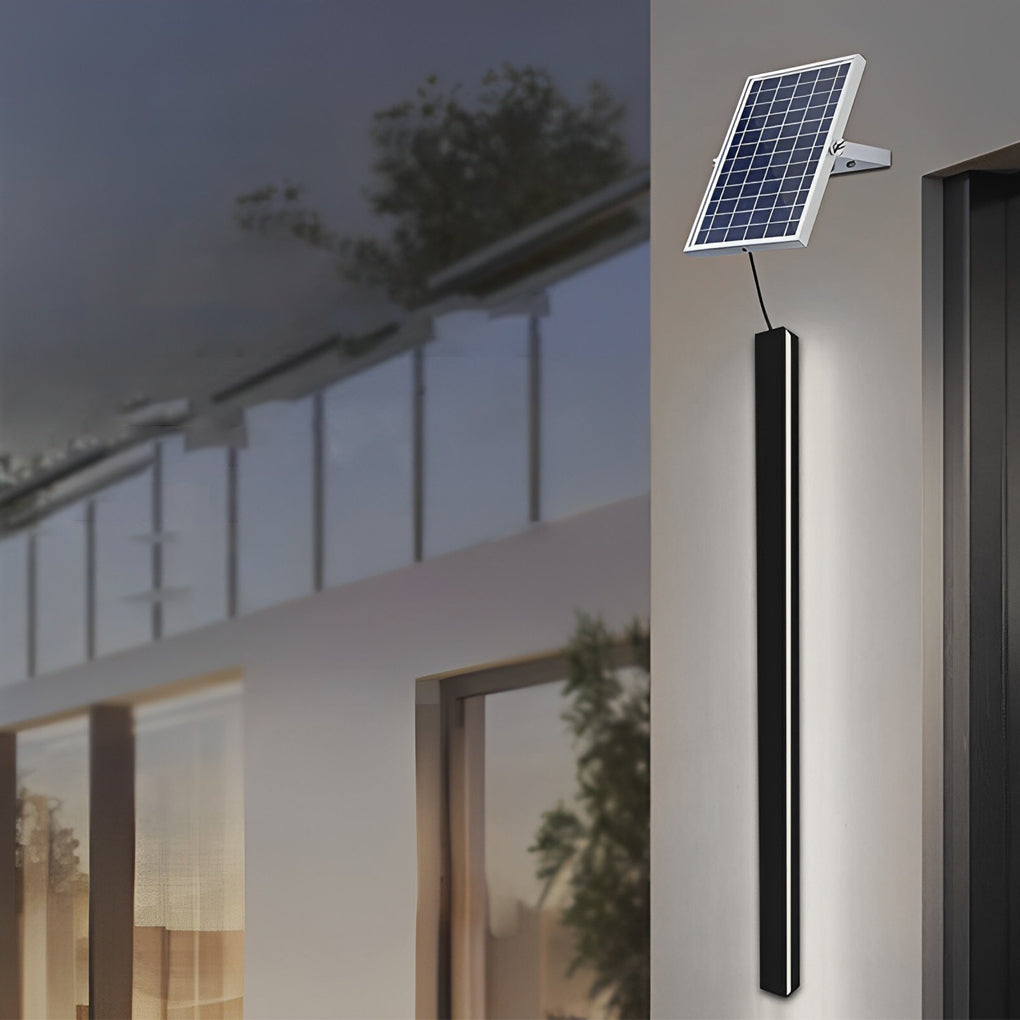 Forest Minimalist Long Linear LED Outdoor Wall Sconce