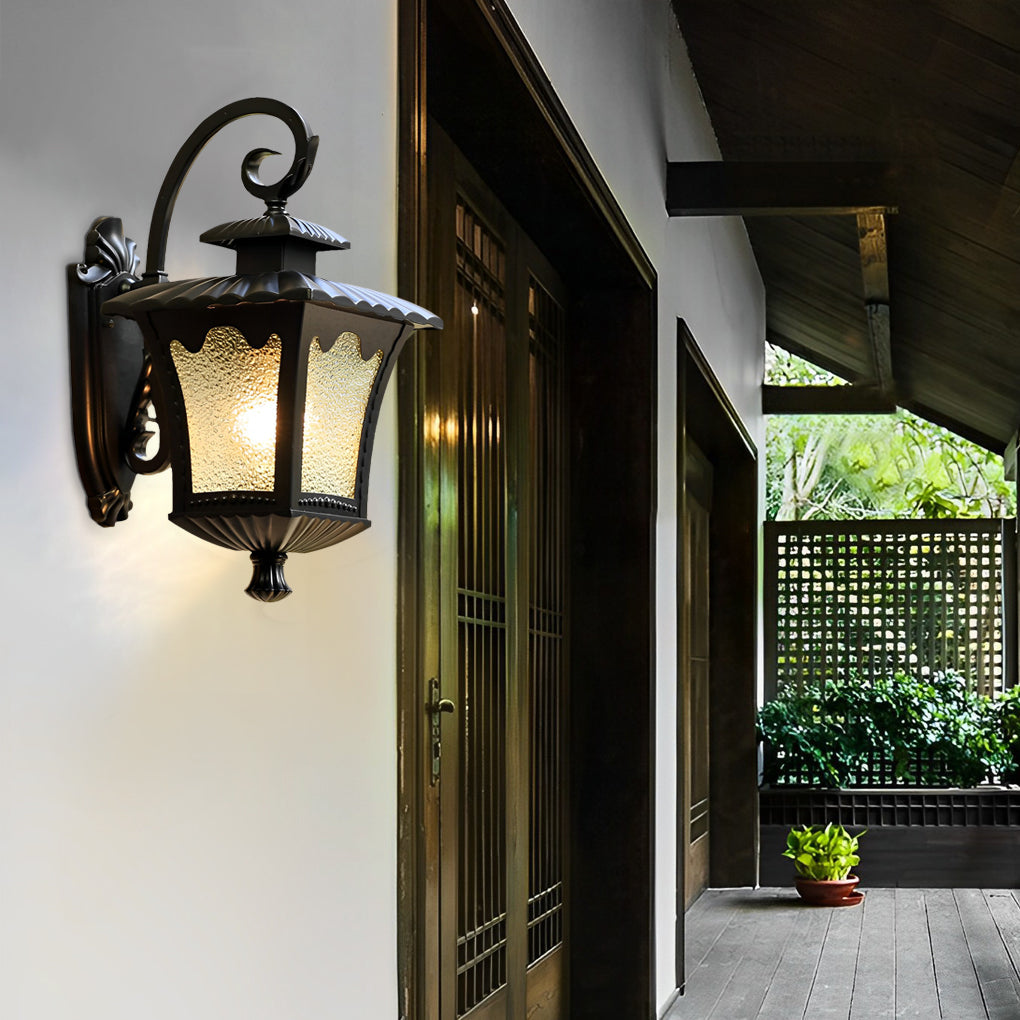 Lorna Creative Retro LED European Outdoor Wall Lamp
