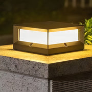 Una Square Unique Modern Solar Outdoor Lights