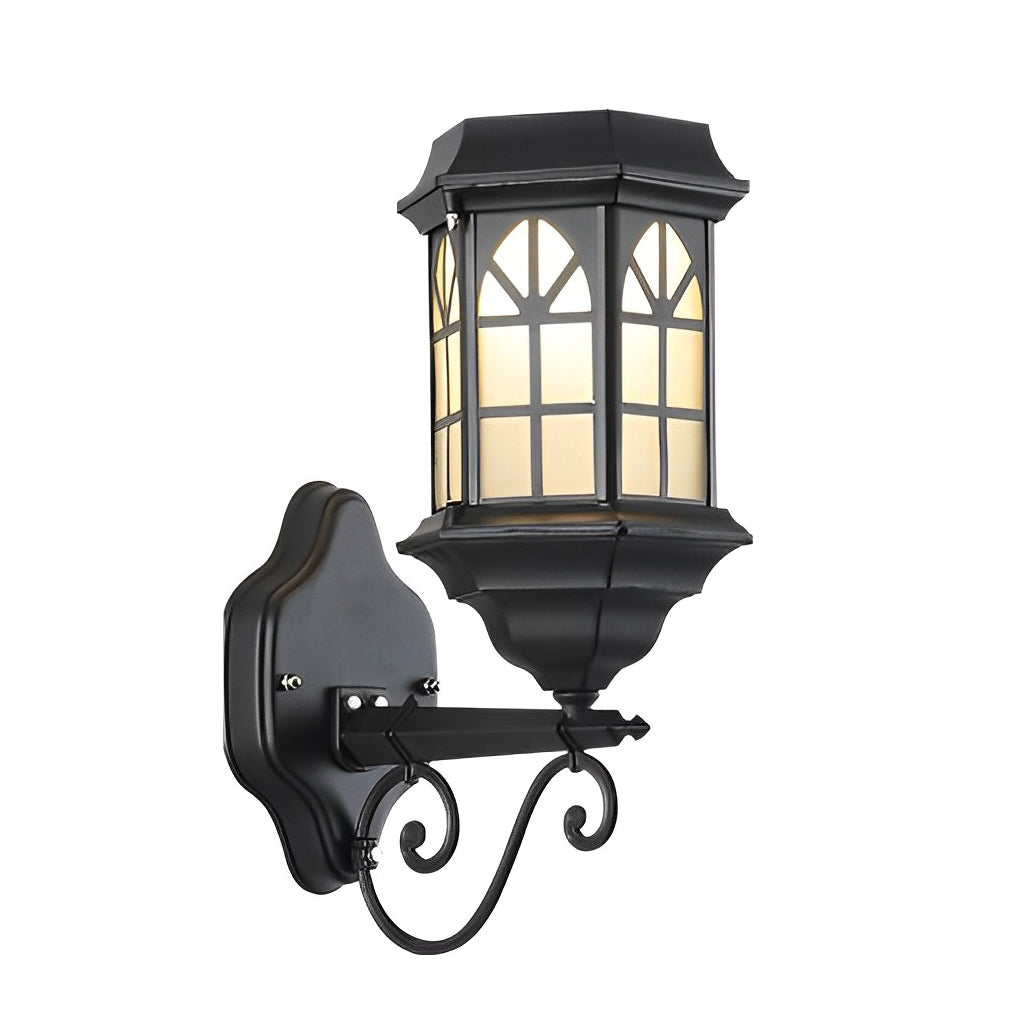 Blesed Retro LED Solar Outdoor Wall Lamp