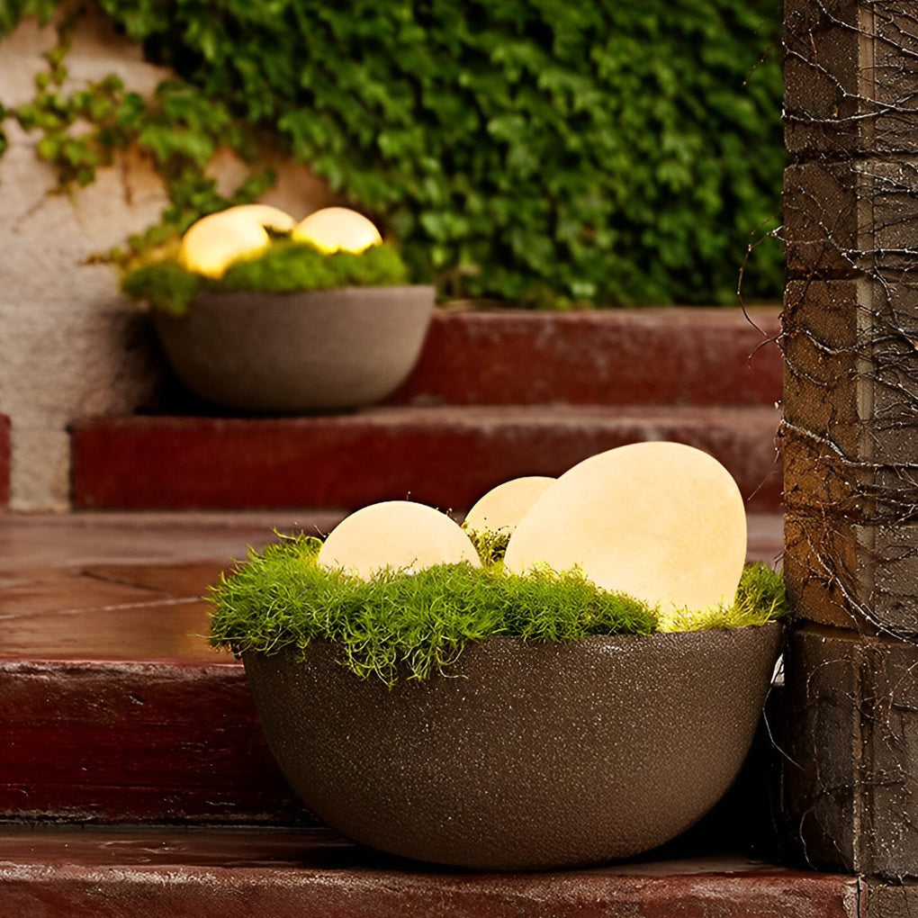 Ages Landscape LED Modern Resin Outdoor Lawn Lamp