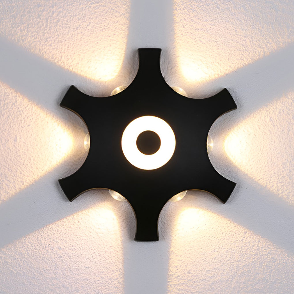 Joyn Flower Nordic Outdoor Wall Washer Lights