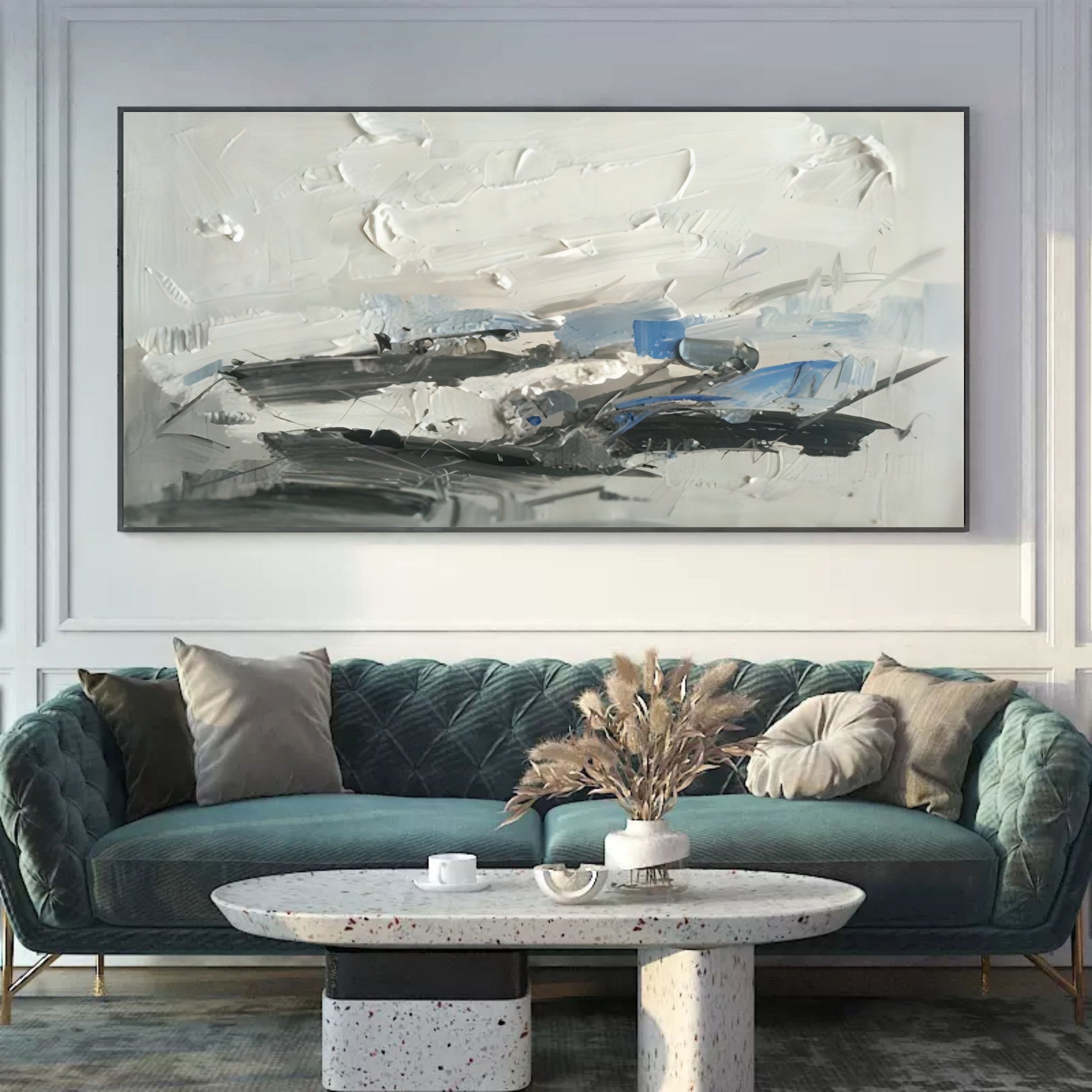 Plaster Art Texture Painting SG172 - Neutralighting