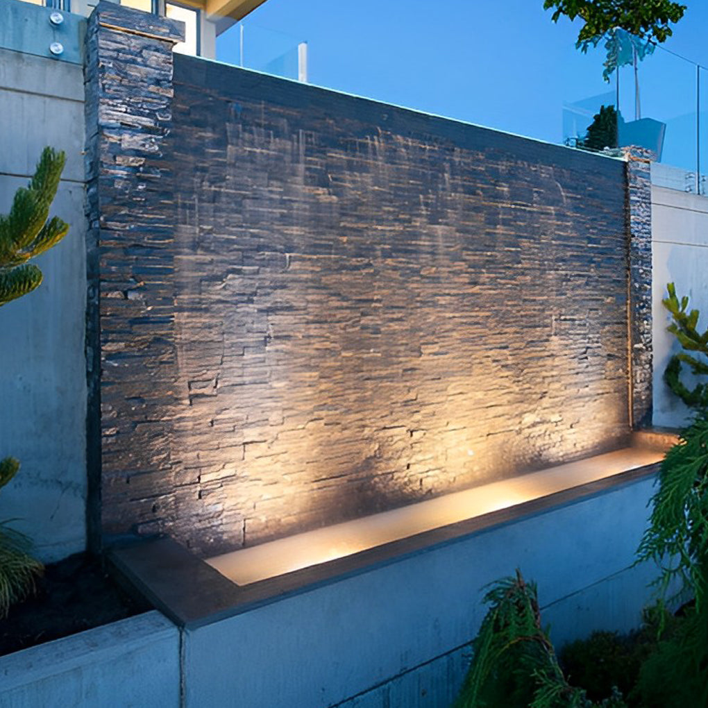 Fan Modern LED Underwater Pool Steel Outdoor Spot Light