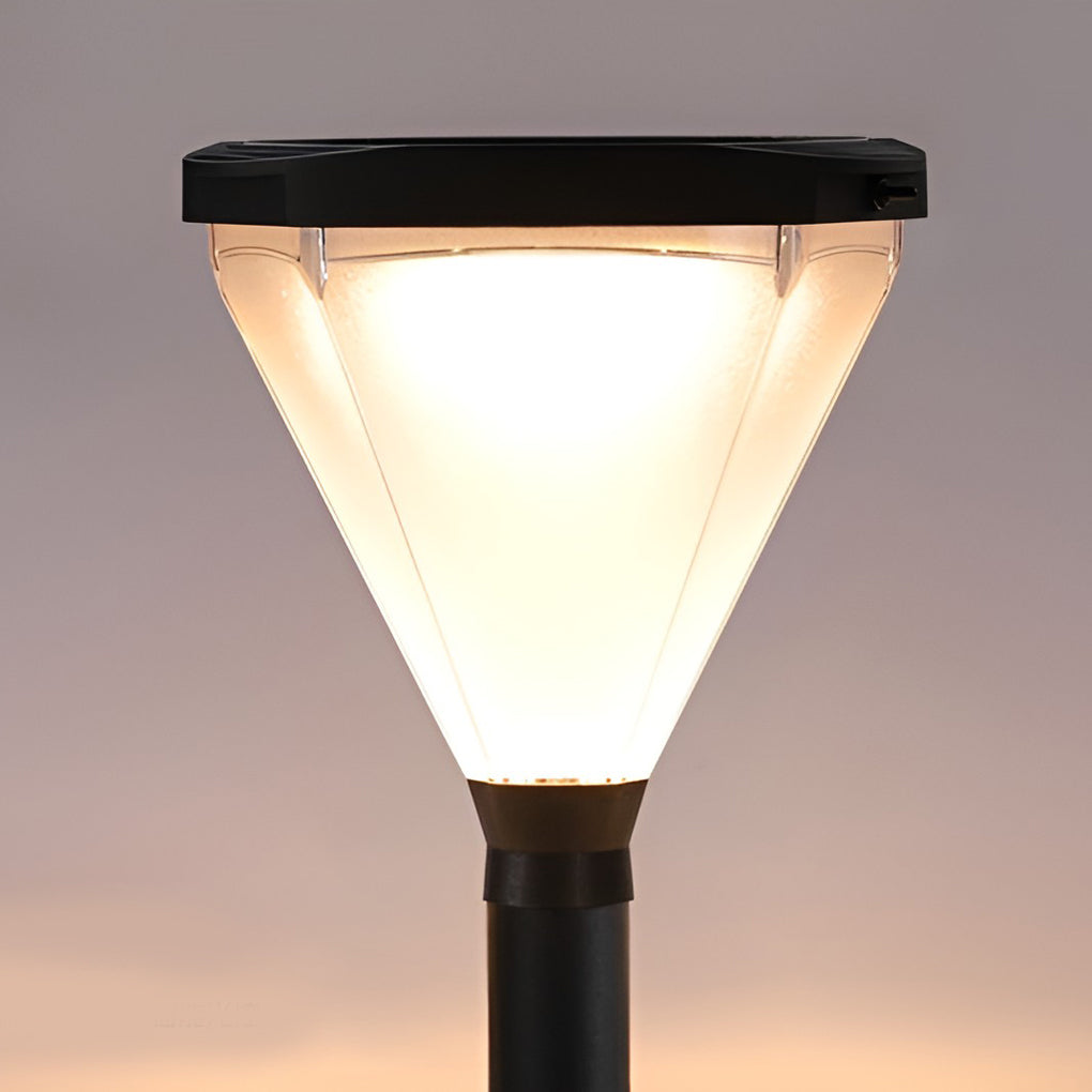 Audrey Eco-Efficient Cone Path Modern Outdoor Light