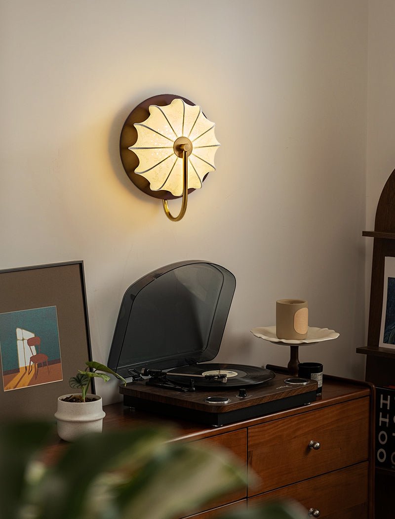 Elfx Fabric Wall Light-Neutral Decor