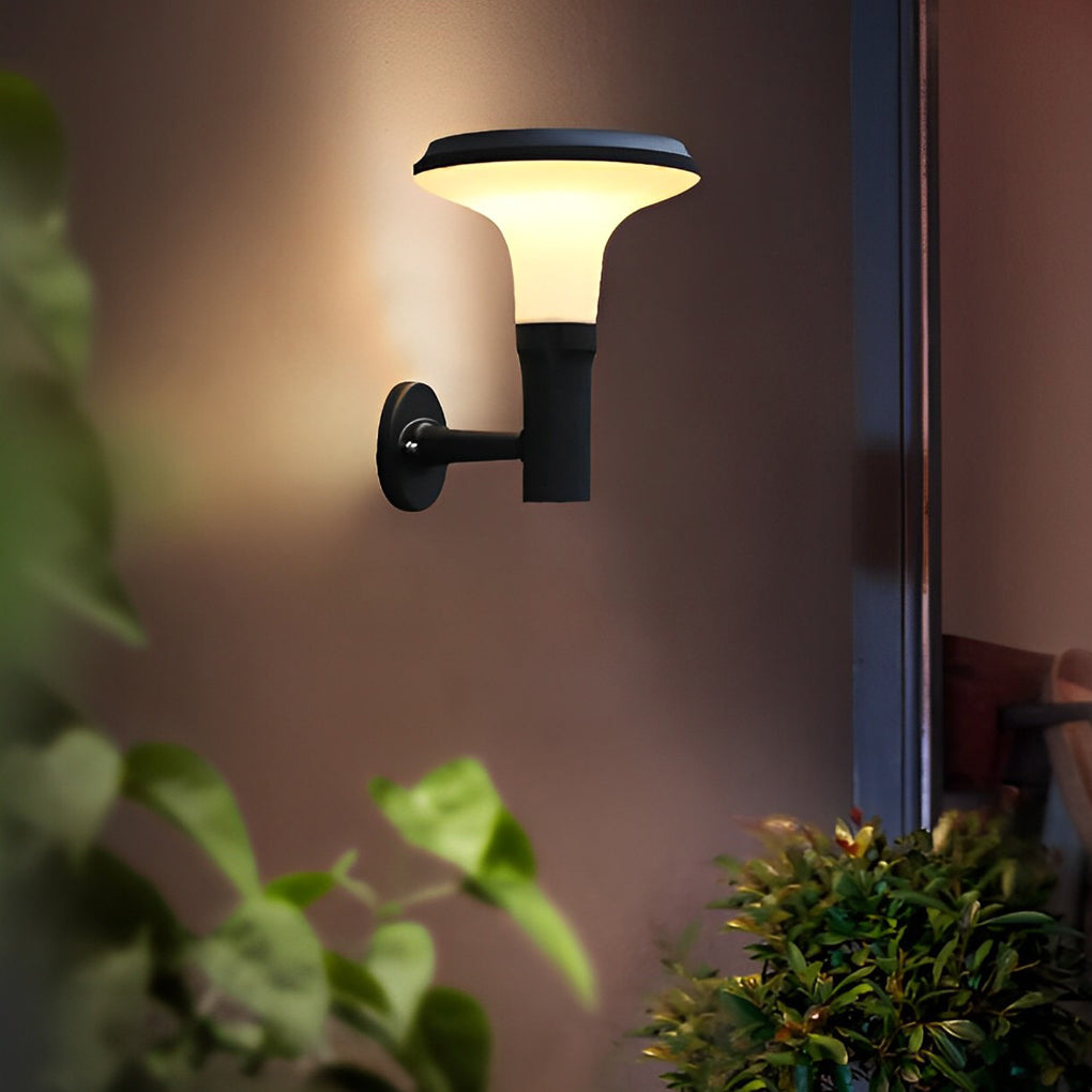 Sunine Round Flower LED Modern Outdoor Wall Lamp