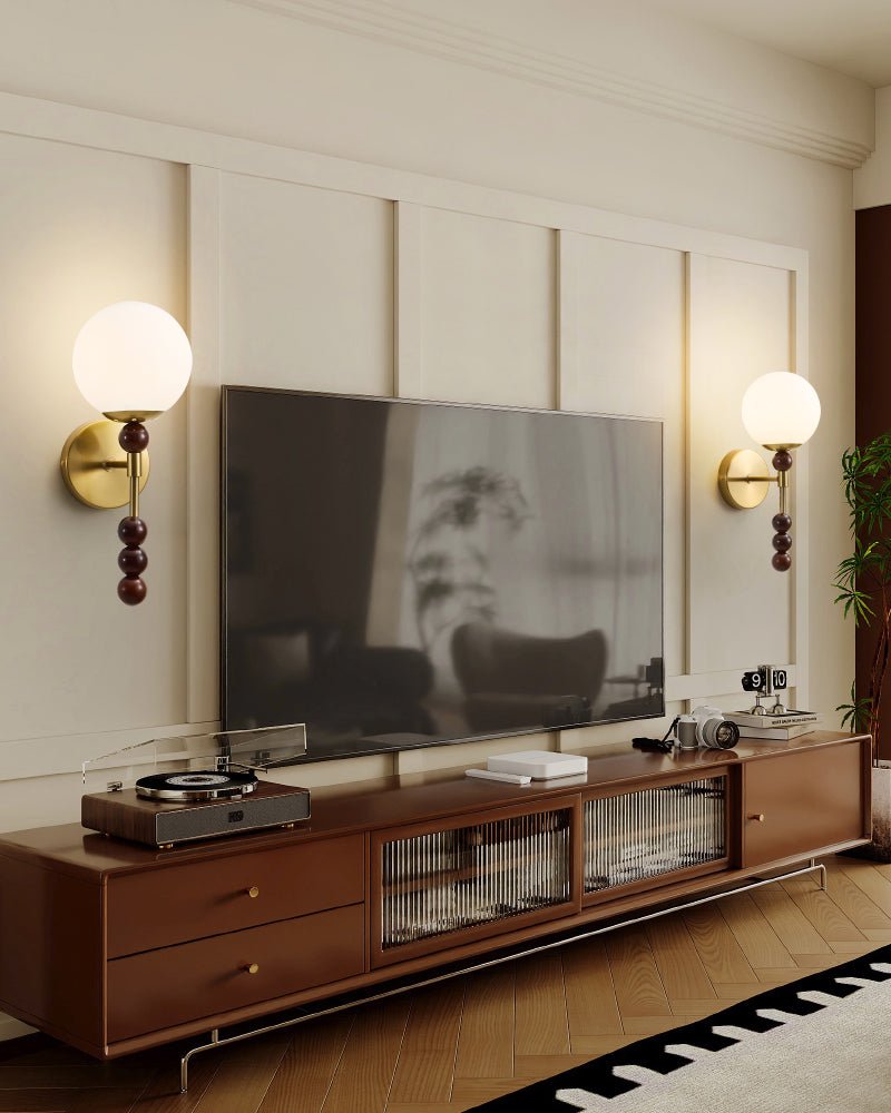 Blendor Globe Wall Sconce-Neutral Decor