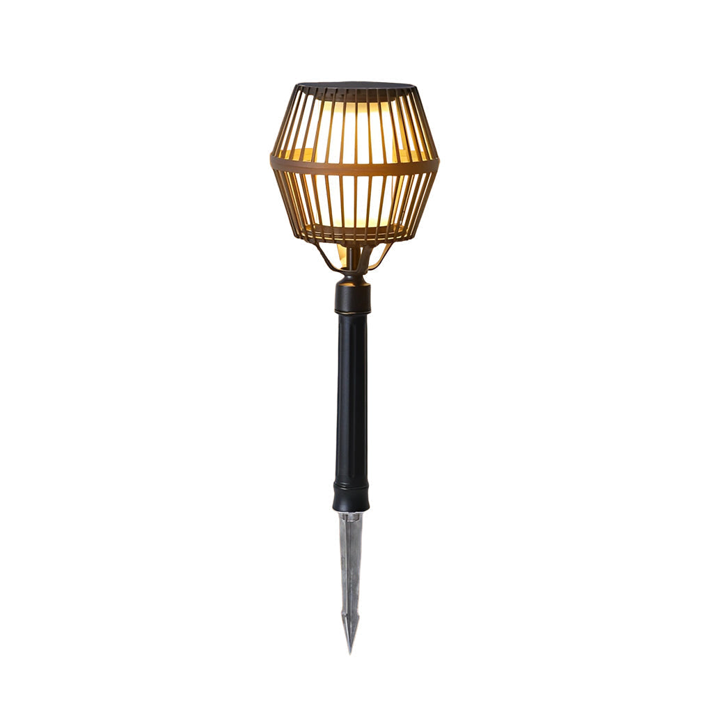 Deirdre Modern Solar Caged Outdoor Lanterns