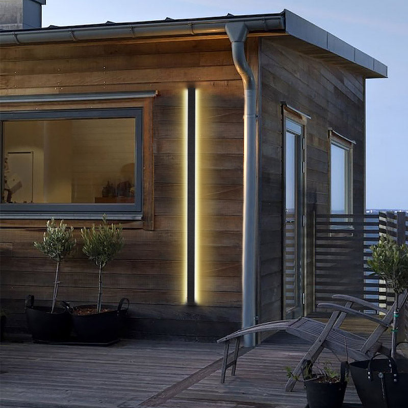 Neal Long LED Linear Modern Outdoor Wall Light