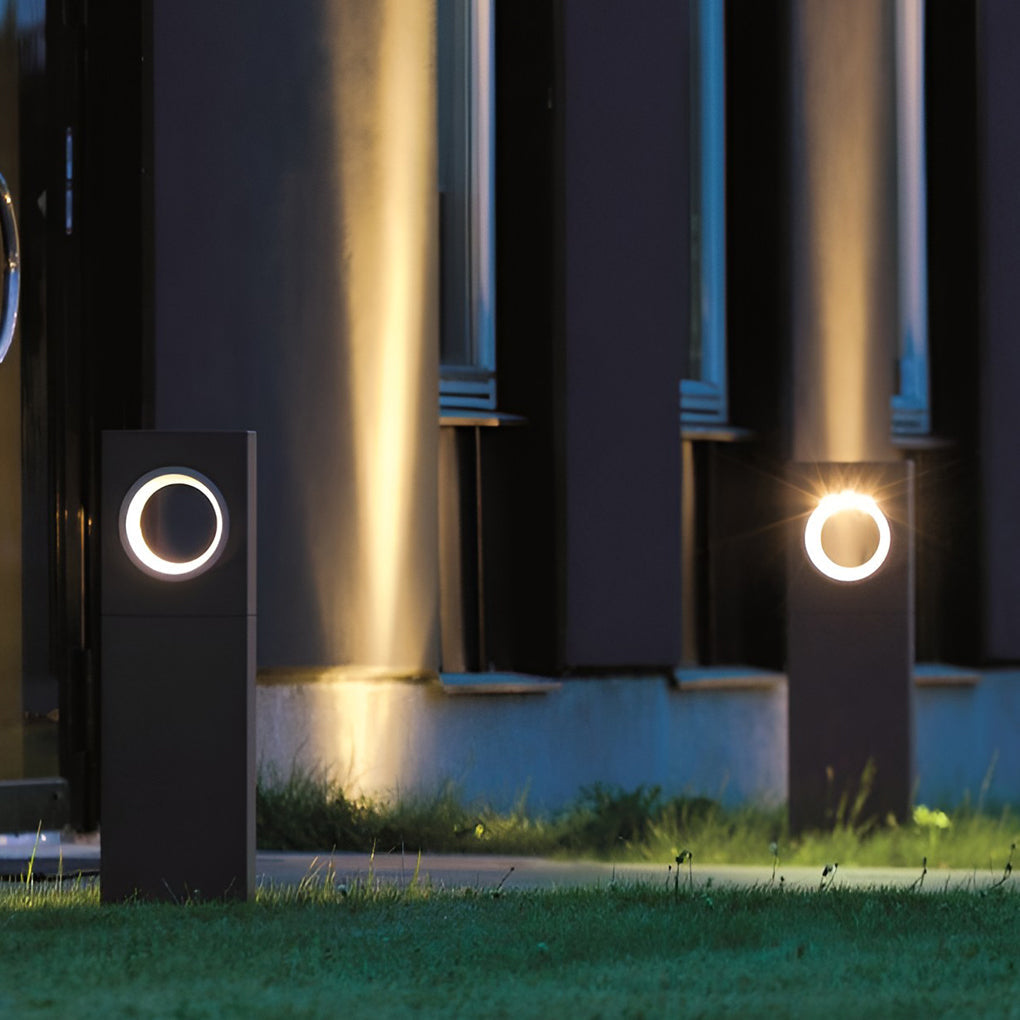 Elliott Sleek Modern Unique Outdoor Pathway Lights