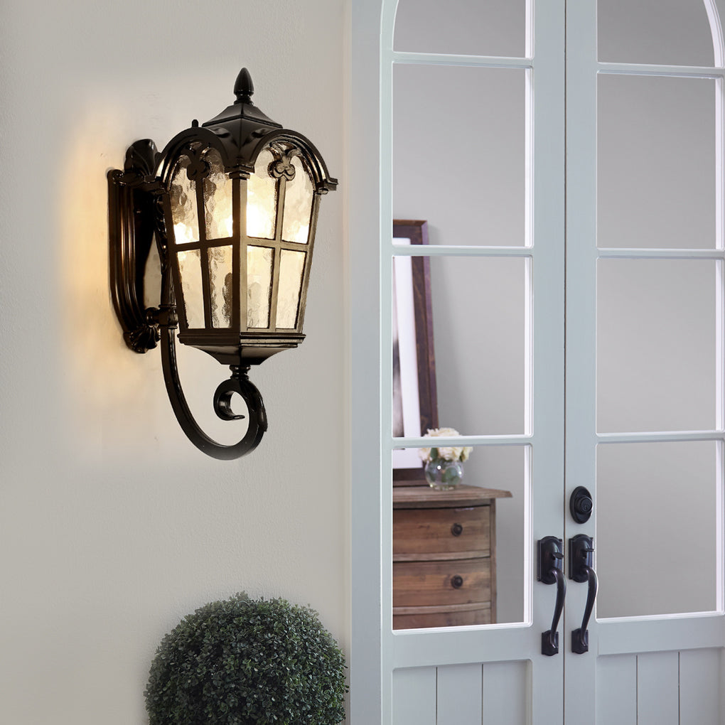 Evaner Vintage Lantern Retro Outdoor Wall Lamp