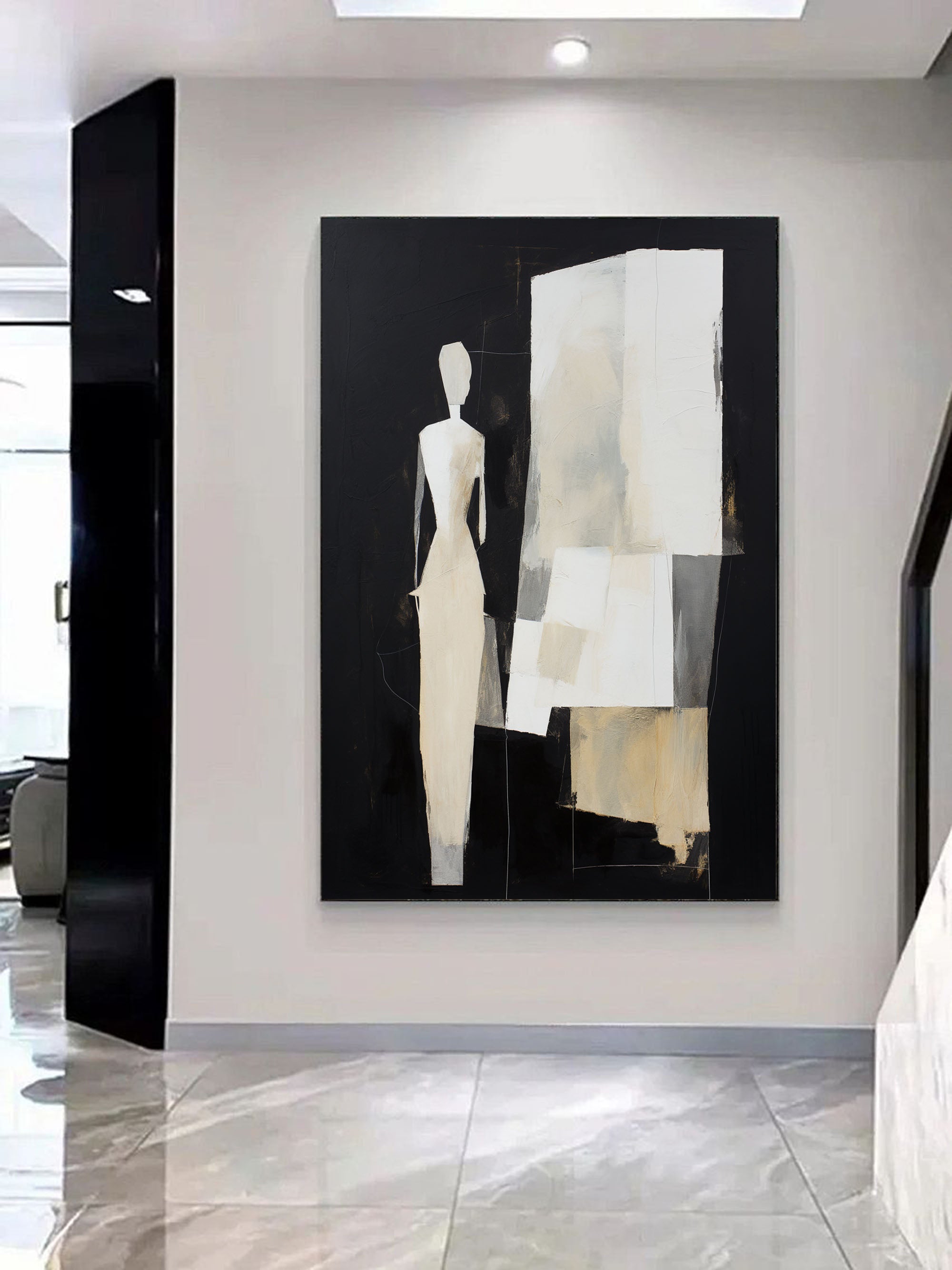 Contemporary Minimalist Art MA017 - Neutralighting