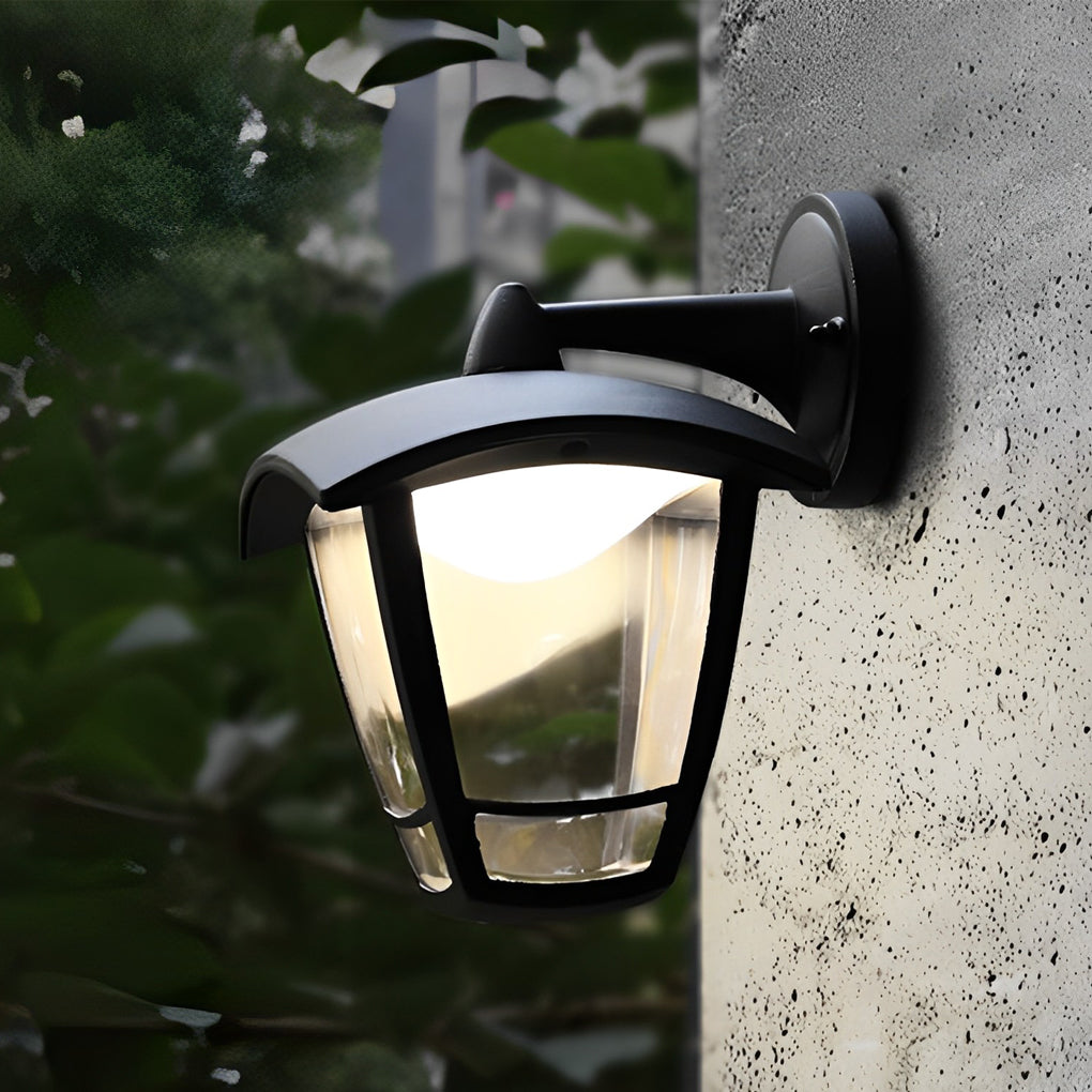 Stuart Retro Vintage Plug in Outdoor Wall Lamp
