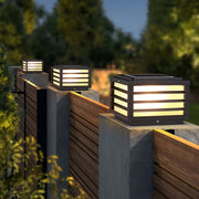 Dal Modern LED Pretty Outdoor Fence Cap Post Light