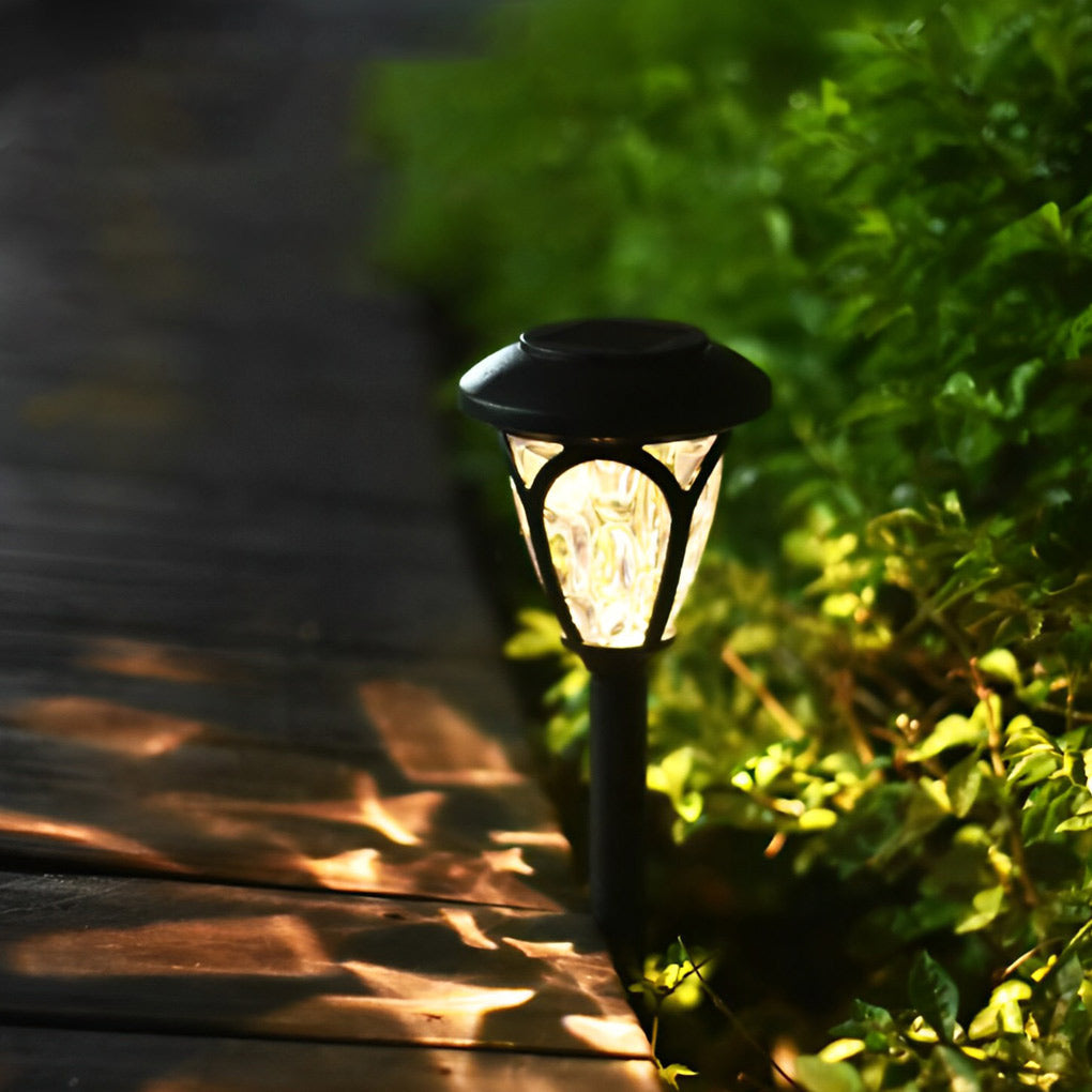 Royce LED Lawn Opaque Lampshade Glass Outdoor Lamps