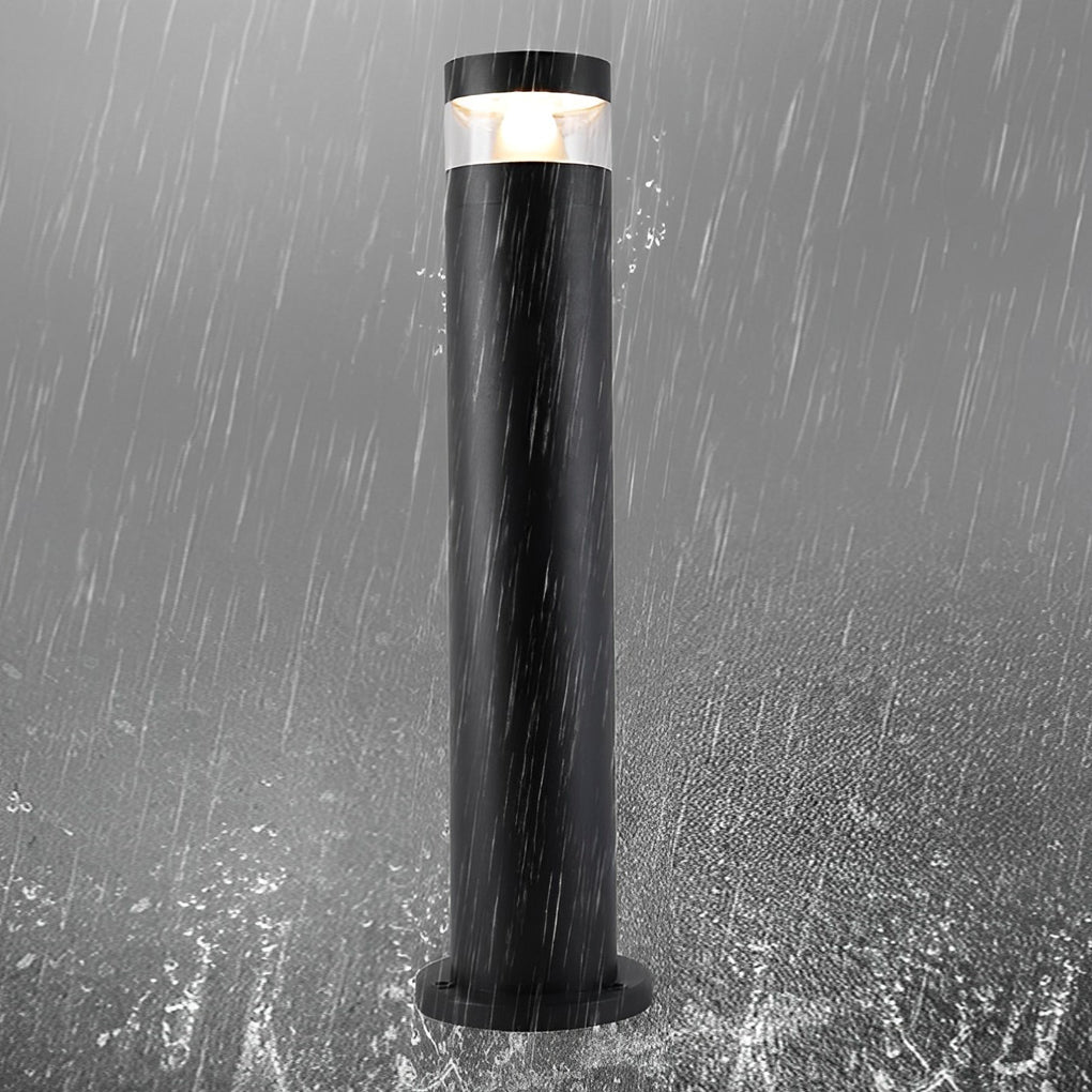 Ula Cylindrical Creative LED Outdoor Pathway Bollard Lights