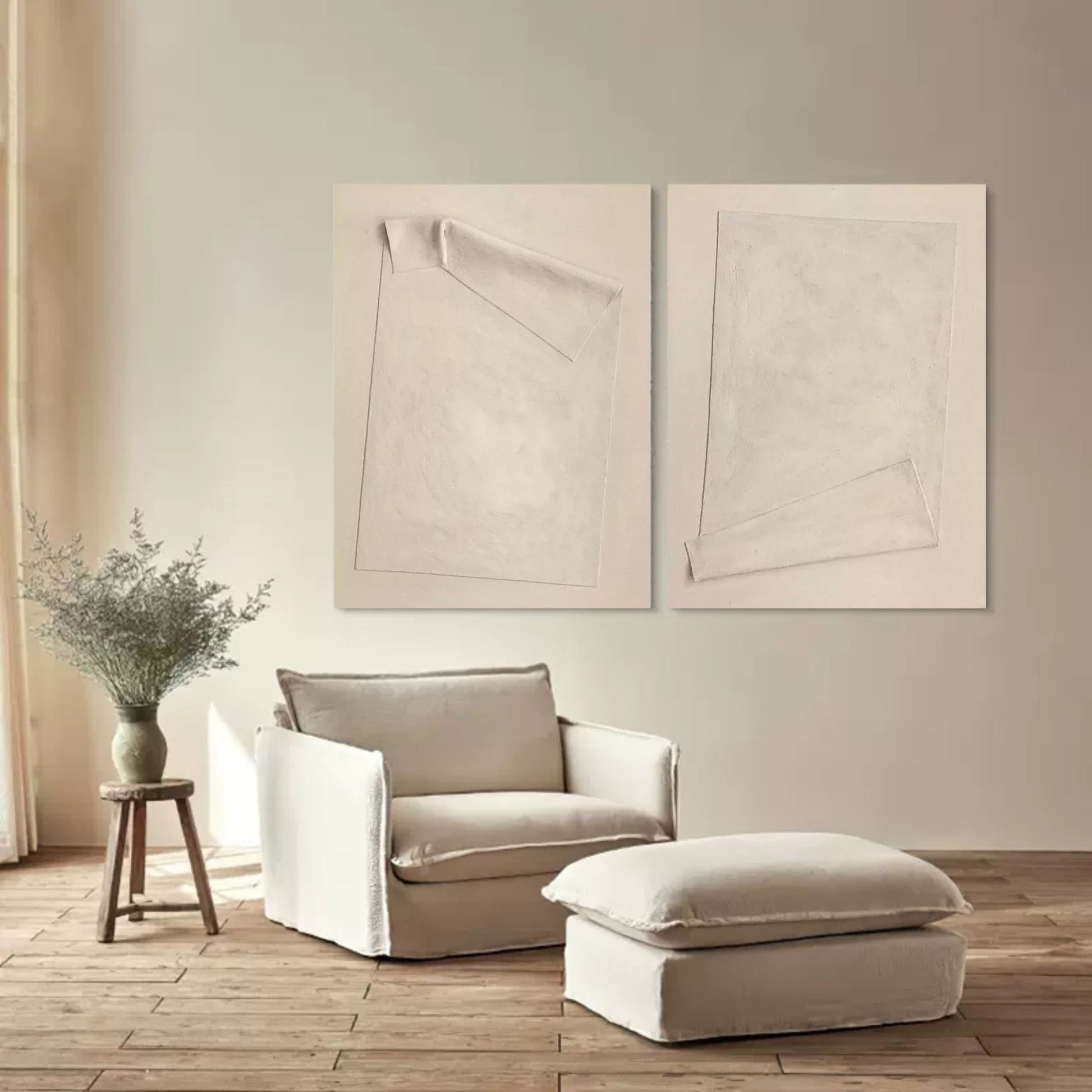 Abstract Painting Set Of 2 SP032 - Neutralighting