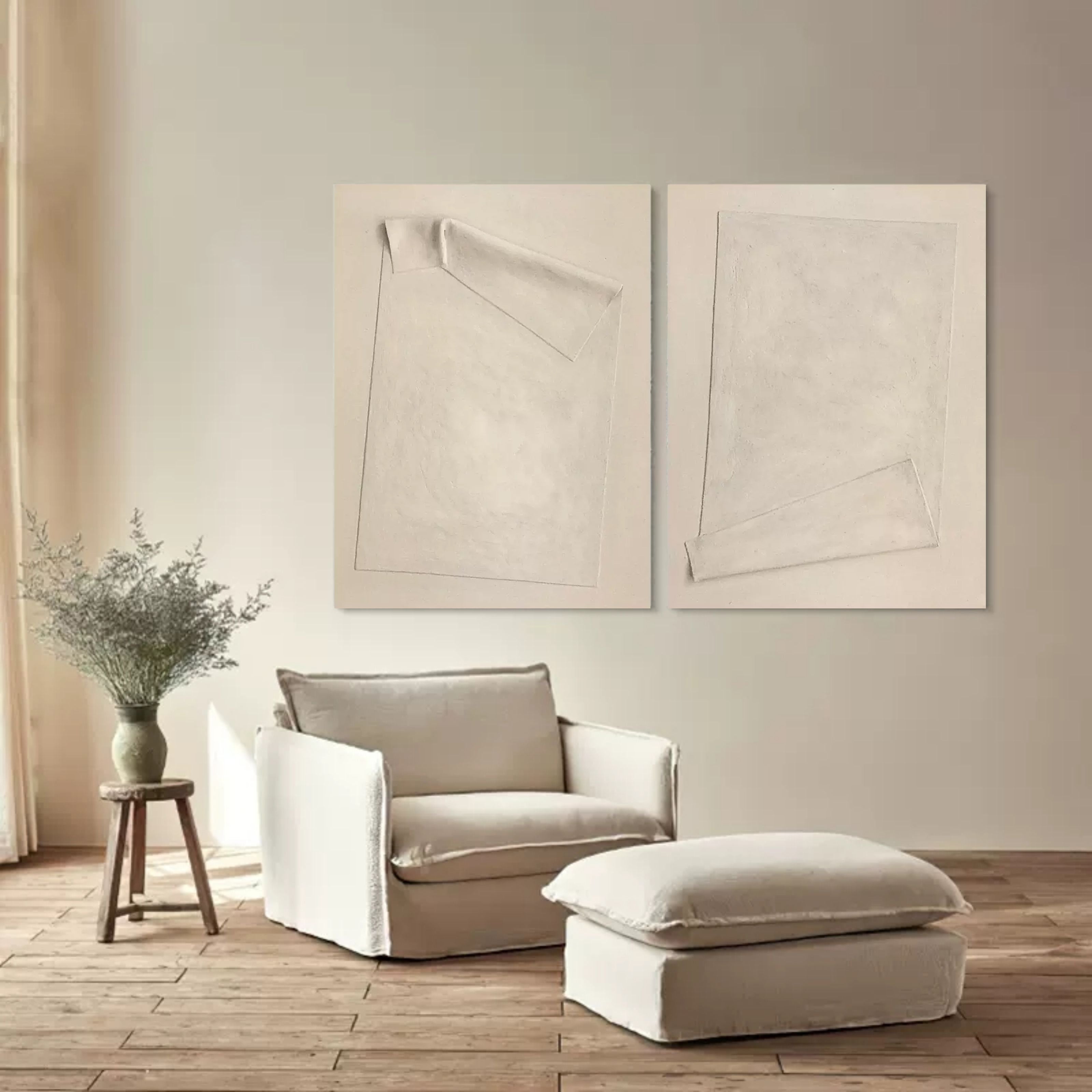 Abstract Painting Set Of 2 SP032 - Neutralighting