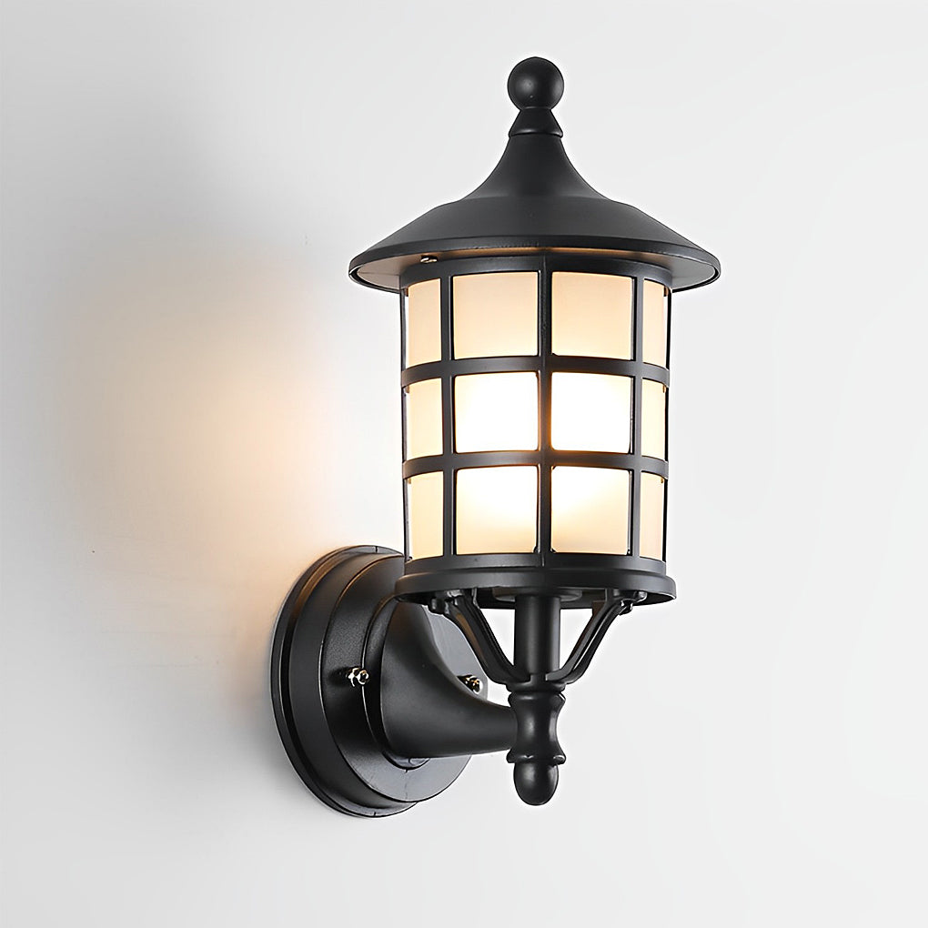 Lancelot Retro Round European Outdoor Wall Sconces