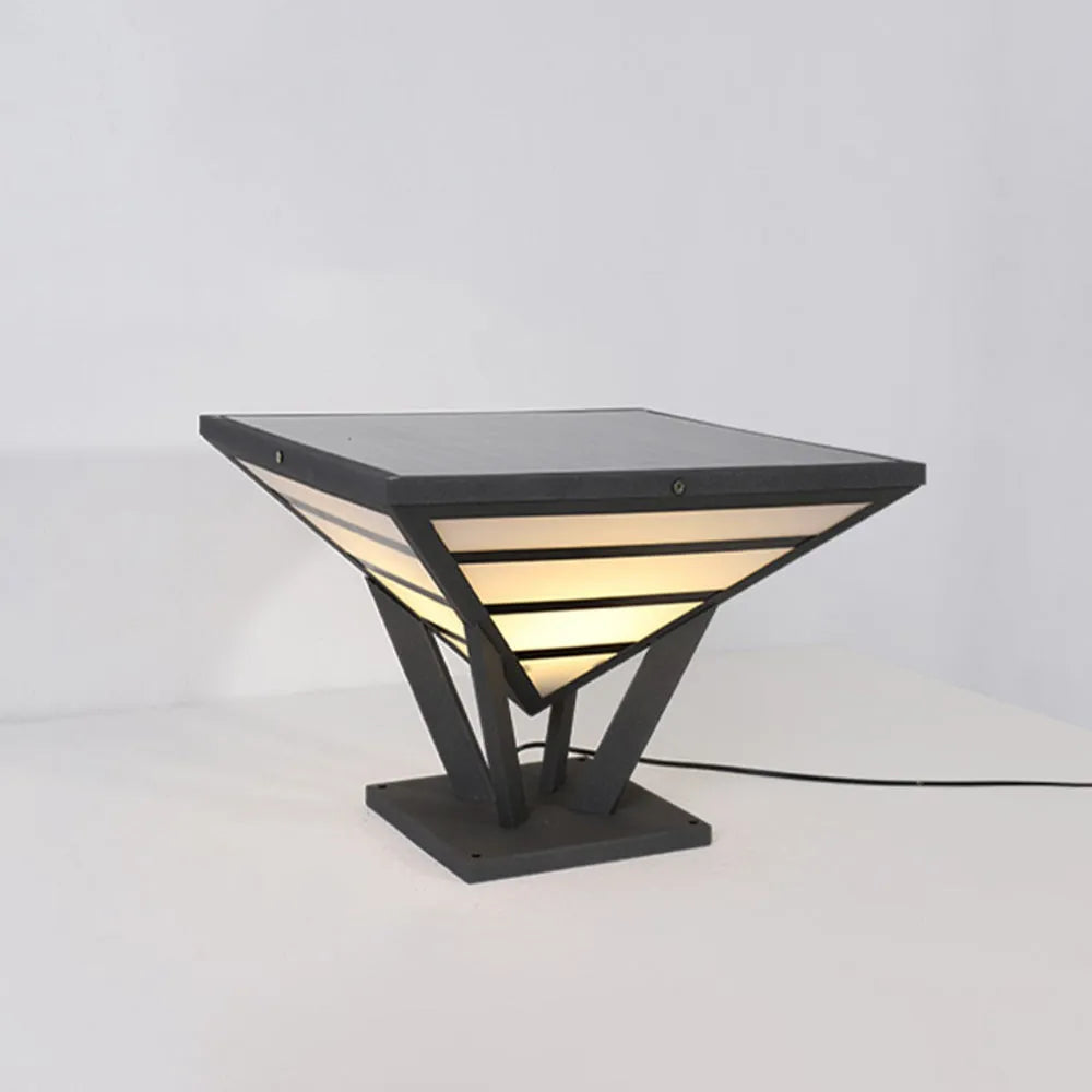 Ray Modern Diamond Metal Outdoor Landscape Pathway Light - Neutral Decor